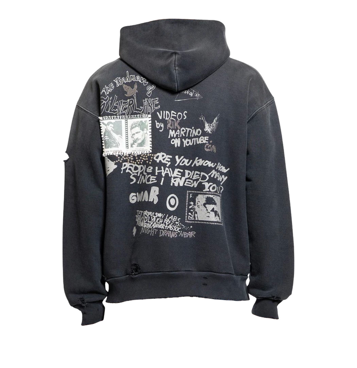 Paly 'Birdman of Silver Lake' Black Zip-Up