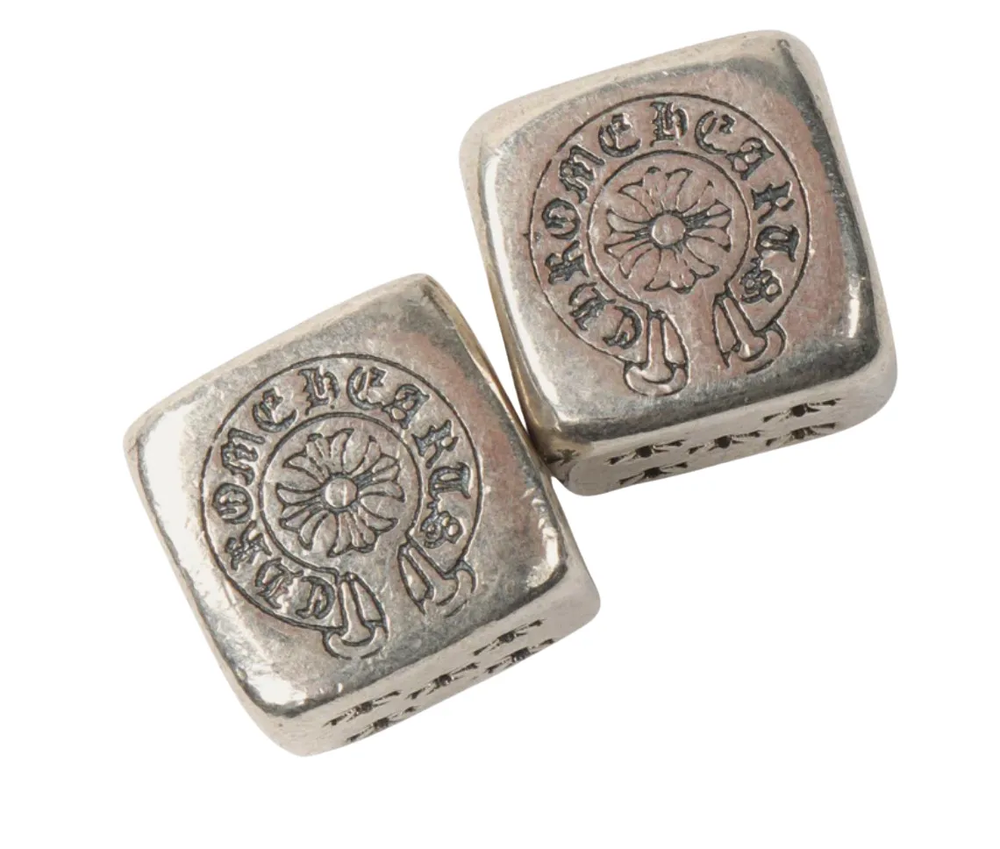 Chrome Hearts 'Silver' Large Dice
