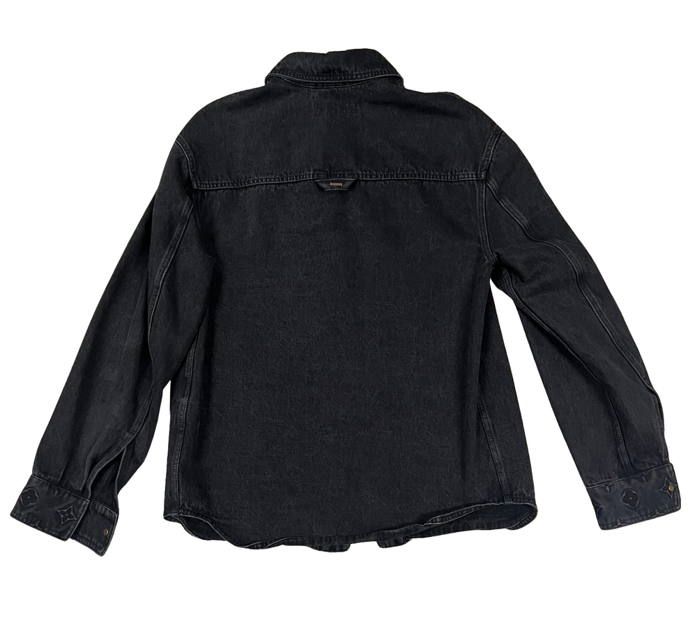 Louis Vuitton Black Denim Overshirt