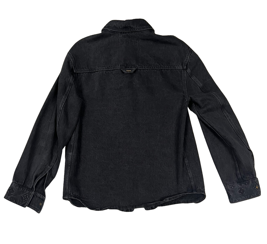 Louis Vuitton Black Denim Overshirt