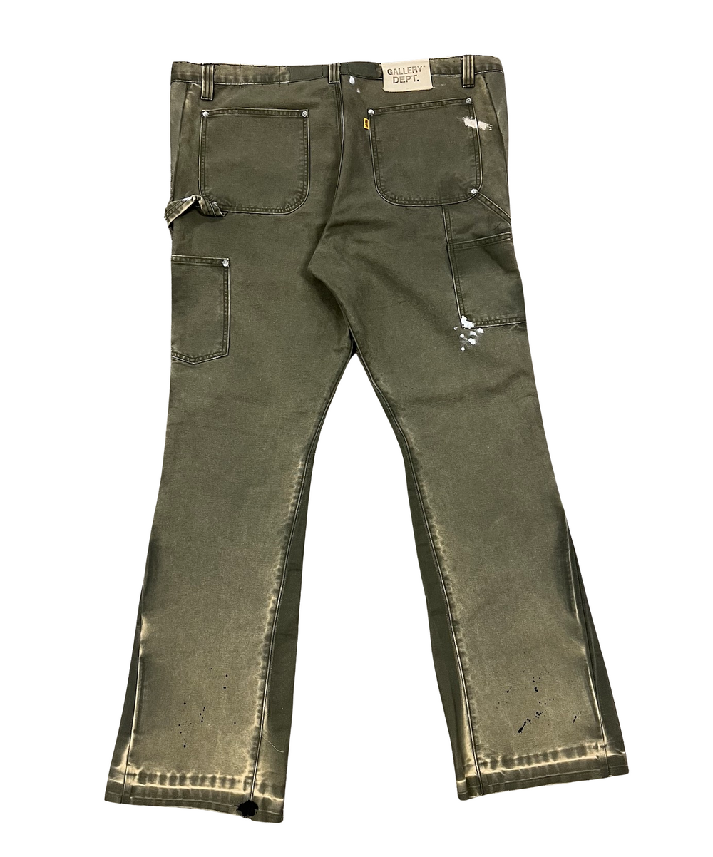 Gallery Dept Carpenter Flare 'Moss' Pants
