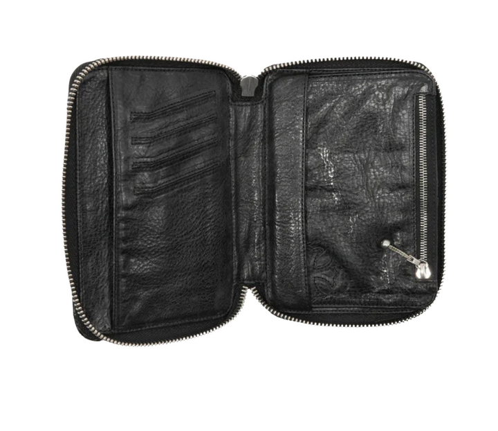 Chrome Hearts 'Cross Patch' Medium Zip Wallet