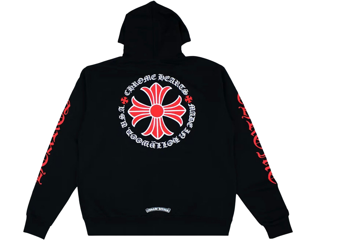Chrome Hearts 'Made In Hollywood' Plus Cross Logo Hoodie