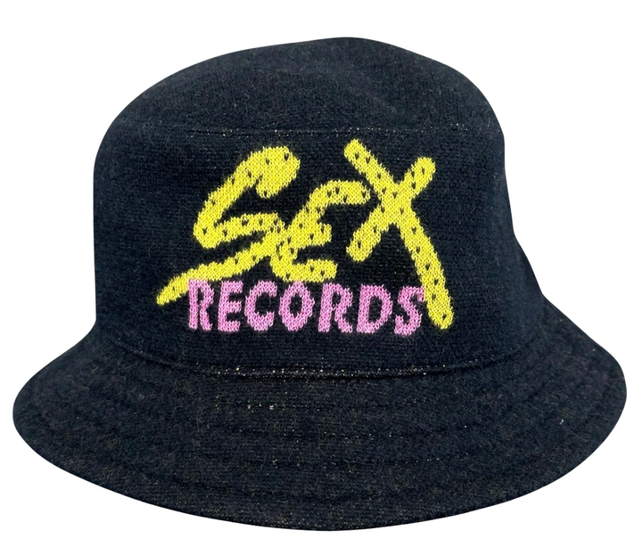 Chrome Hearts 'Sex Records' Black Bucket Hat