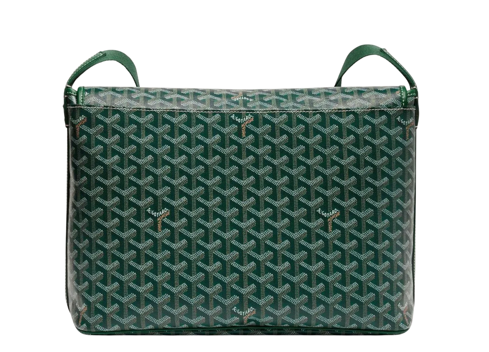 Goyard 'Capetien MM' Green Messenger Bag