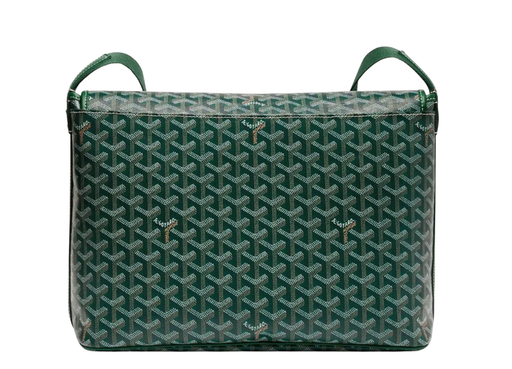 Goyard 'Capetien MM' Green Messenger Bag