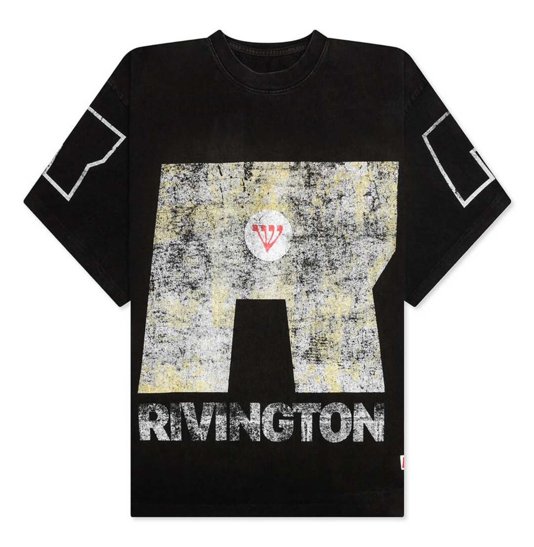 Rivington roi Rebis 'Nature Of Man CVA' Black Tee