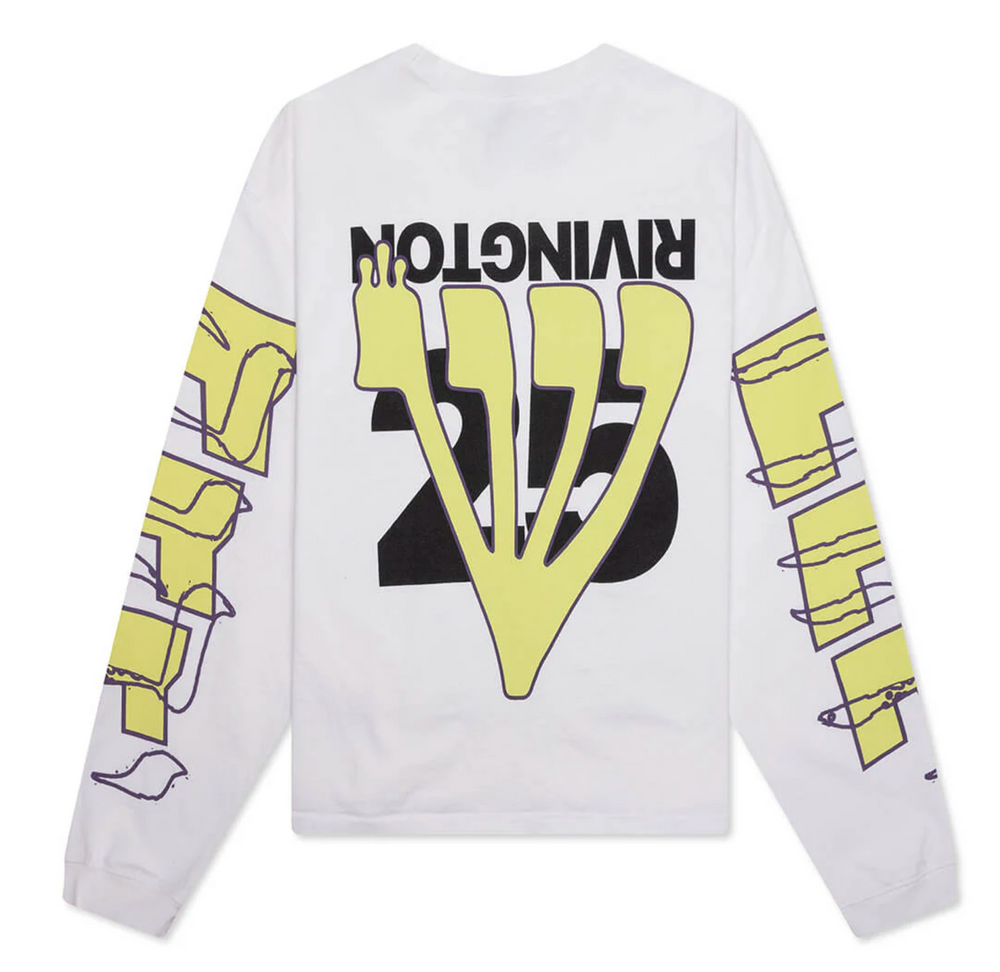 Rivington roi Rebis 'His Own' White Longsleeve Tee