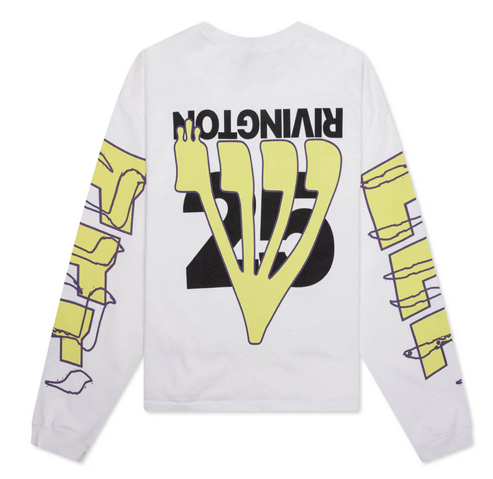Rivington roi Rebis 'His Own' White Longsleeve Tee