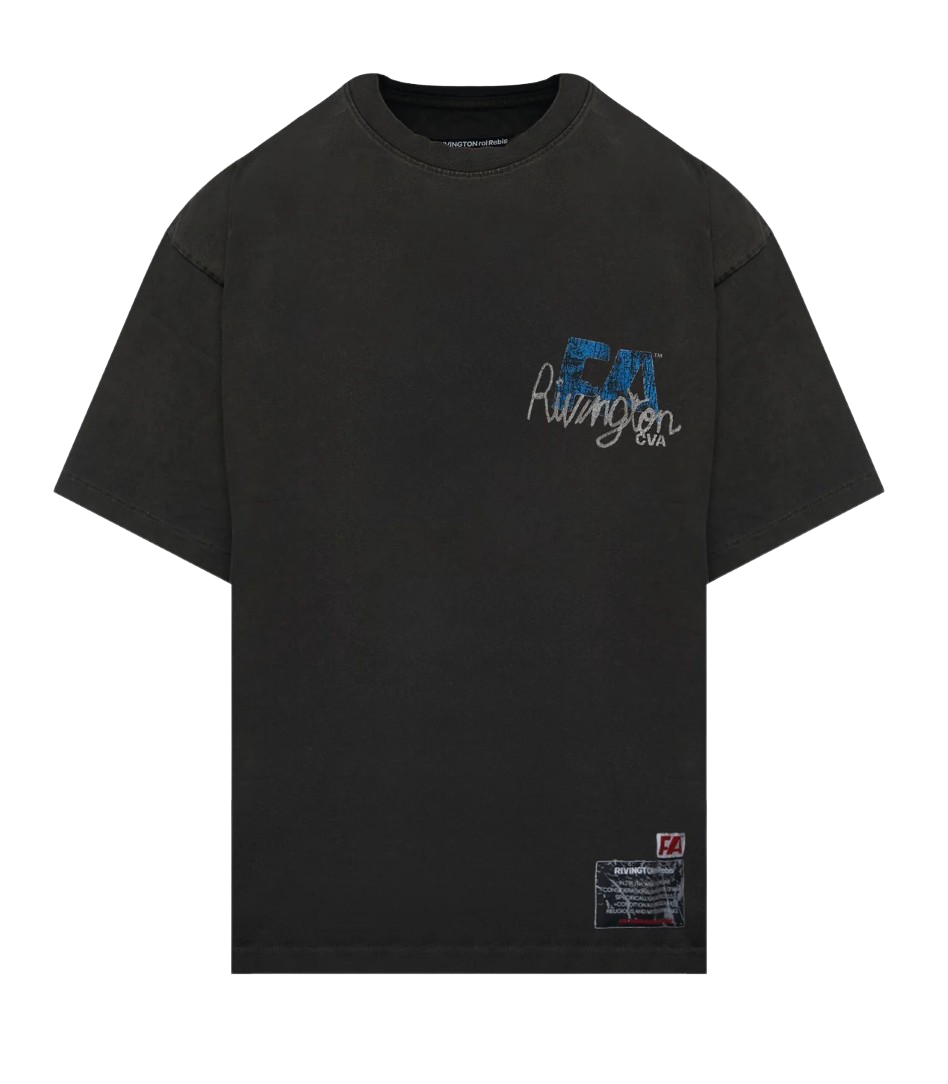 Rivington roi Rebis 'Mansion' Black Tee