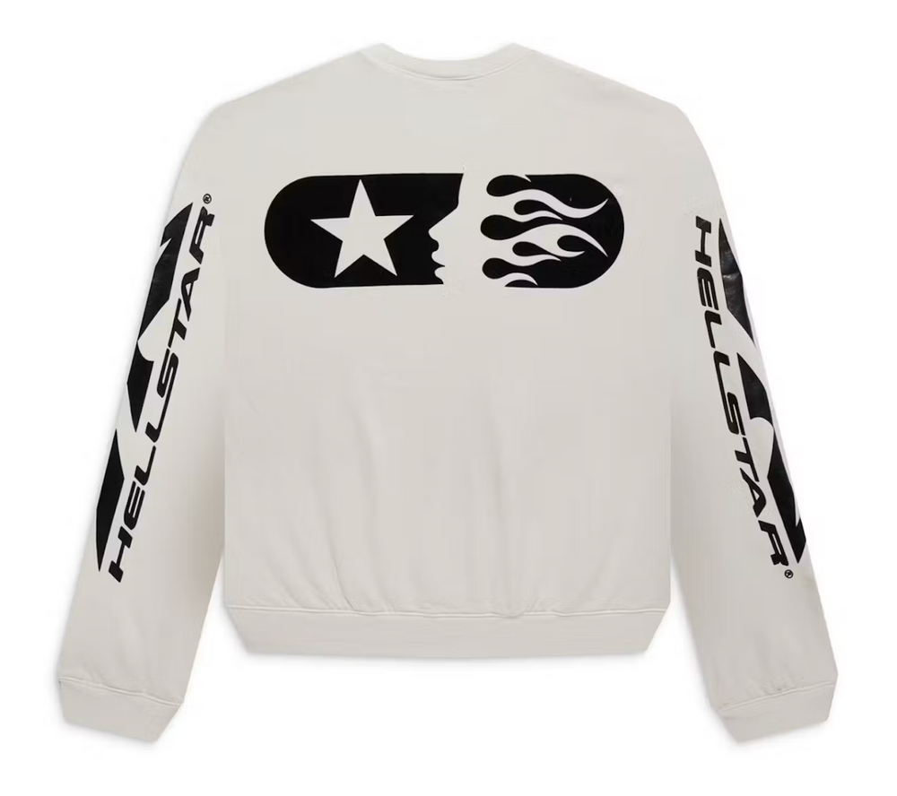 Hellstar Sports White Crewneck