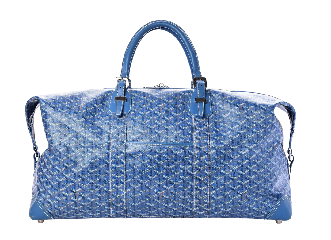 Goyard 'Blue' Bowling 55 Duffle Bag