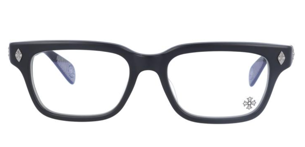 Chrome Hearts 'Testerical' Black Glasses