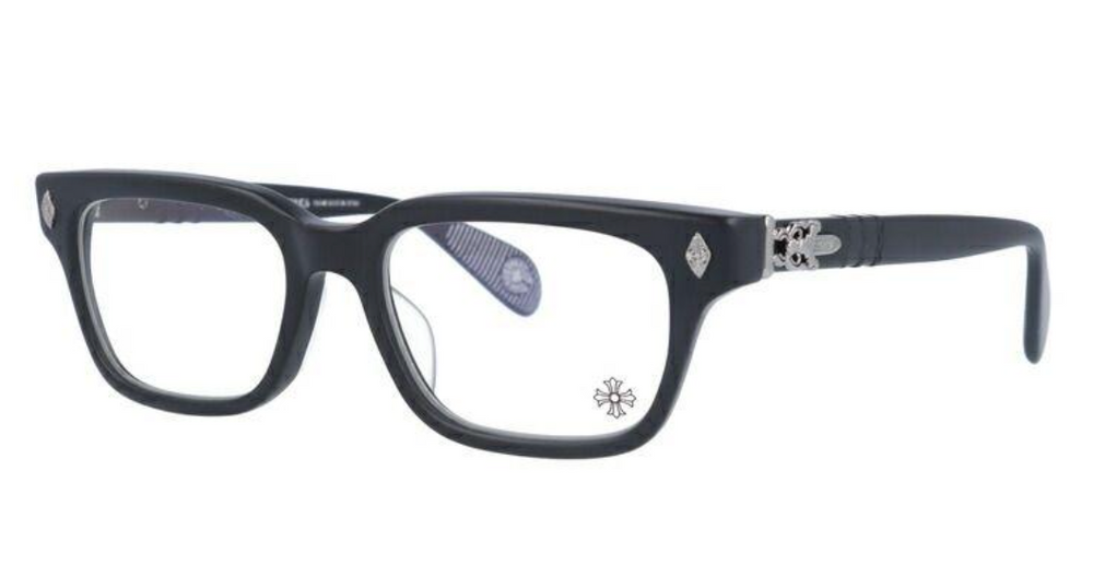 Chrome Hearts 'Testerical' Black Glasses