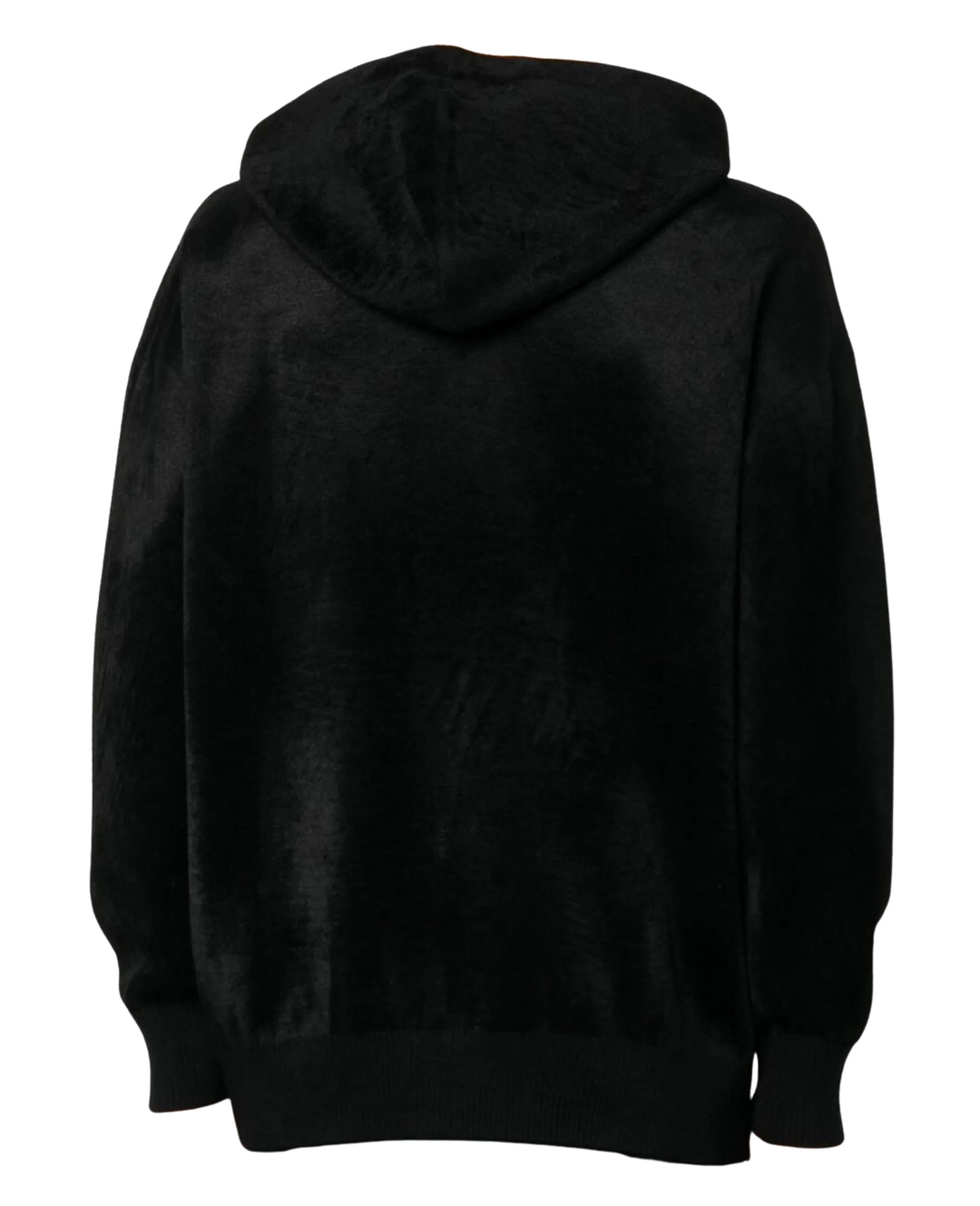 Givenchy 'Velour' Logo Print Zip Up Hoodie