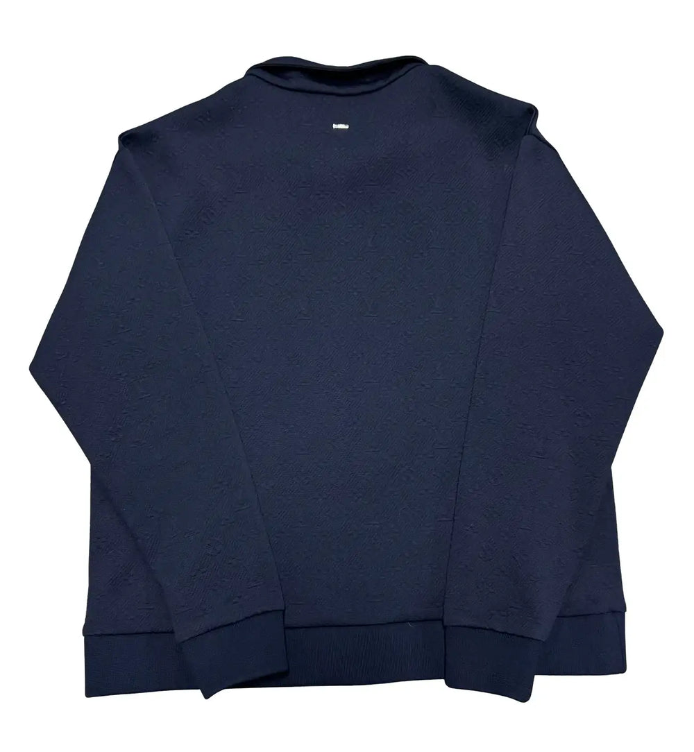 Louis Vuitton Monogram 'Zip Through' Navy Blue Zip Up Jacket