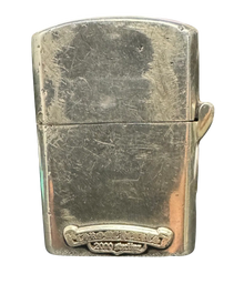 Chrome Hearts 'Cross' Silver Zippo Lighter