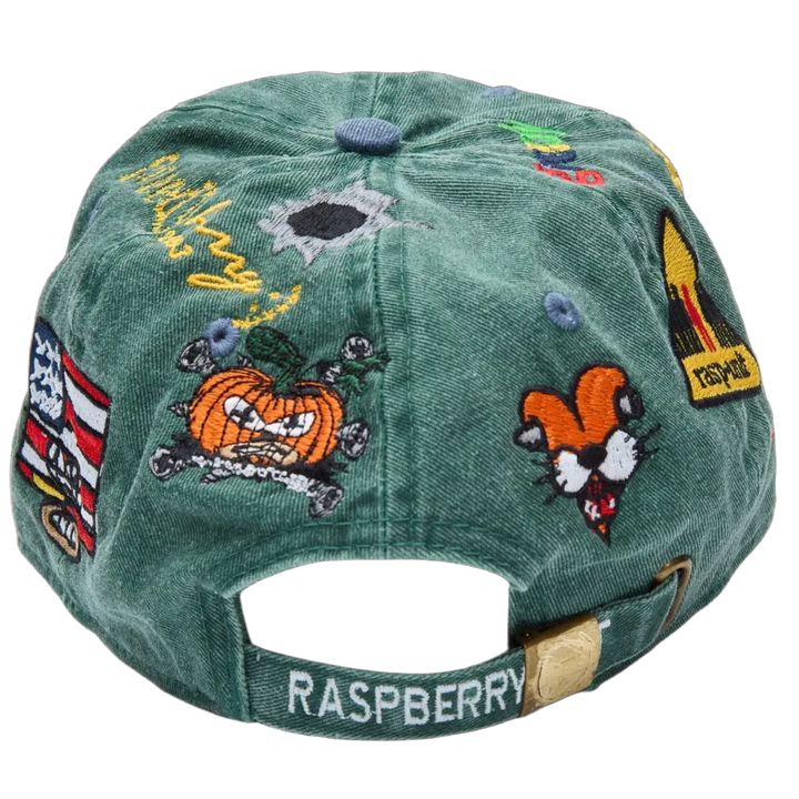 Gold+Vintage Gallery Raspberry Hills x Greedy Unit '80k Stitch' Hat
