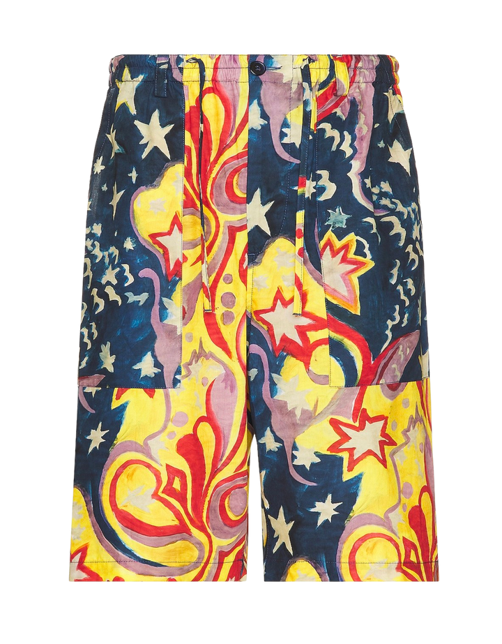 Marni x No Vacancy Inn Galactic Paradise Multicolor Shorts