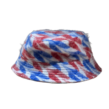 Casablanca 'Red, White & Blue' Brushed Wool Bucket Hat