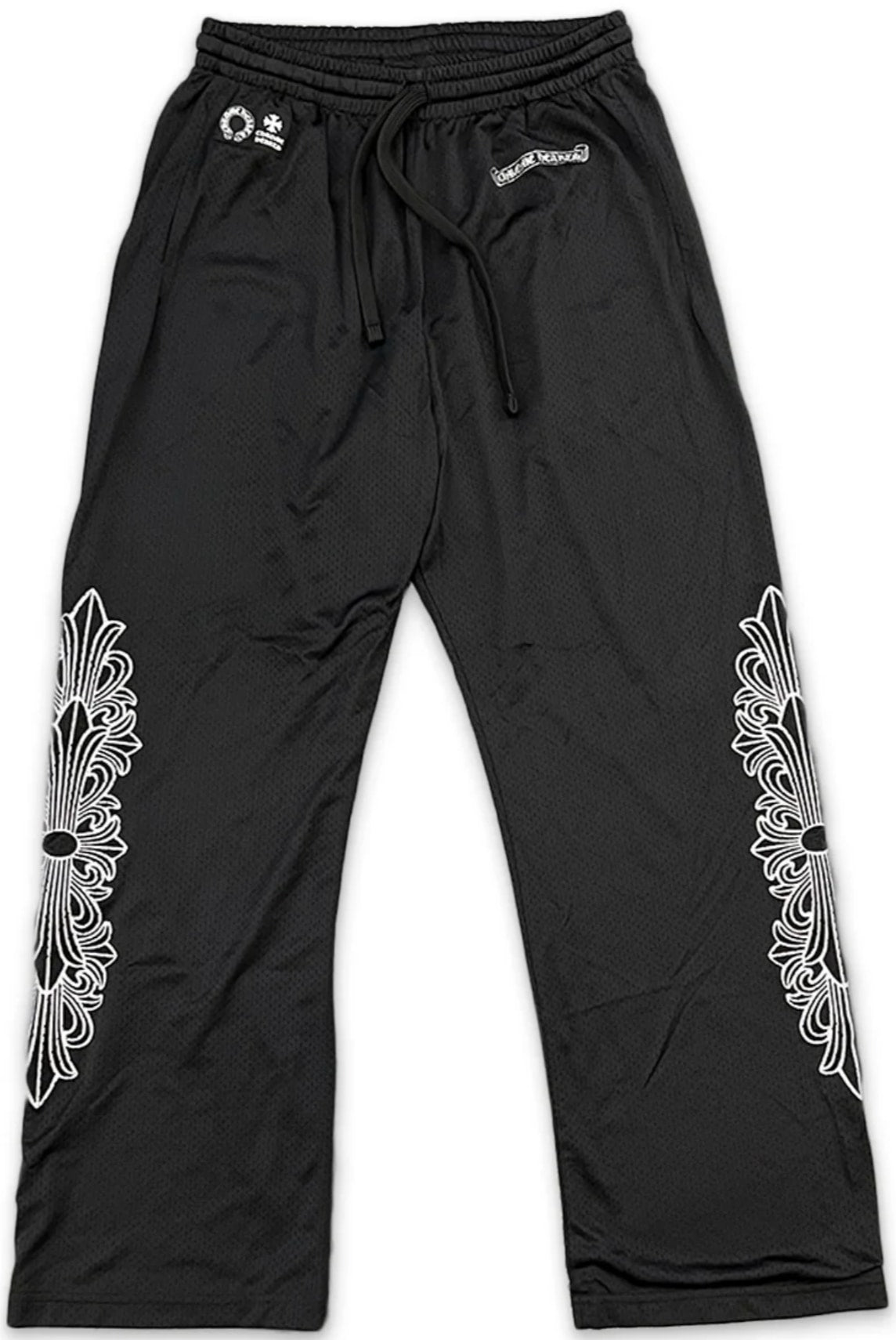 Chrome Hearts 'Black Mesh' Warm Up Pants