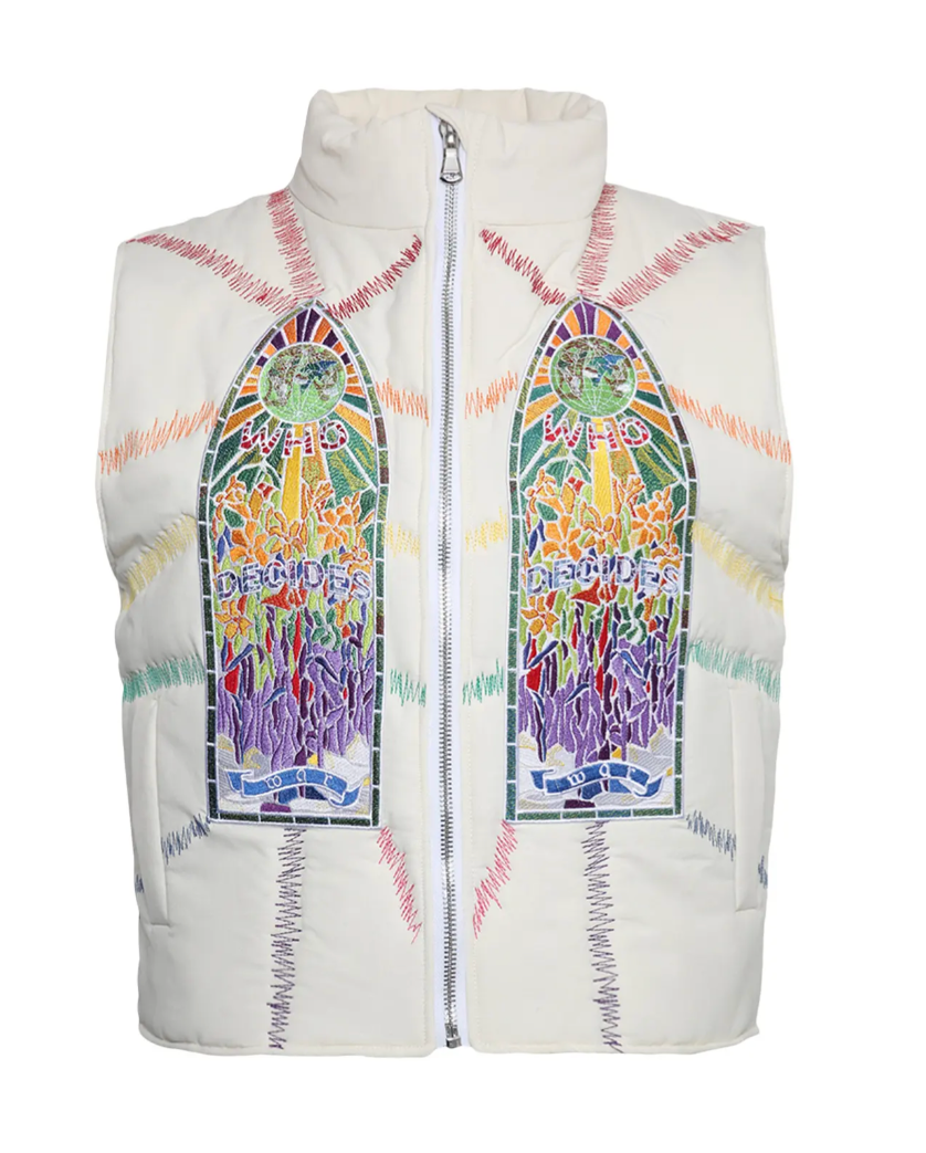 Who Decides War Cathedral 'Ivory' Vest