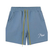 Rhude 'Blue' Script Logo Sweatshorts