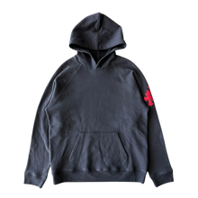 Chrome Hearts 'Red Paper Jam' Shoulder Cross Navy Hoodie