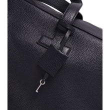Tom Ford 'Navy Blue' Leather Duffle Bag