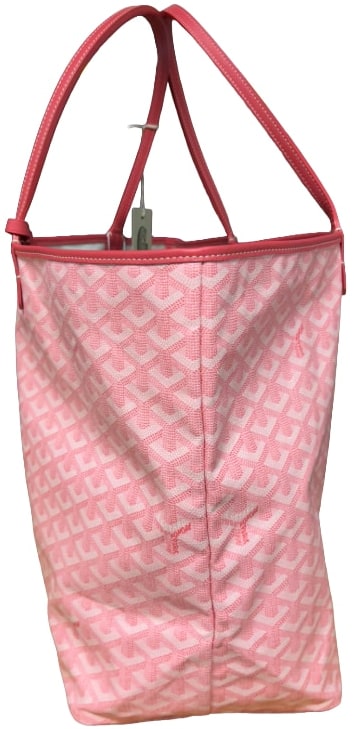 Goyard 'Pink/Rose' Saint Louis GM Tote Bag Set