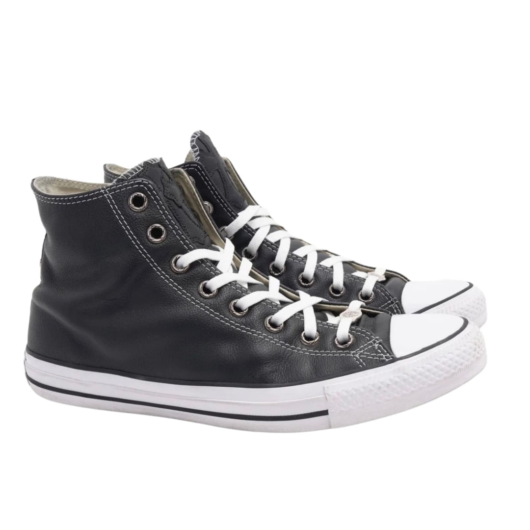 Chrome Hearts Converse Black Patch