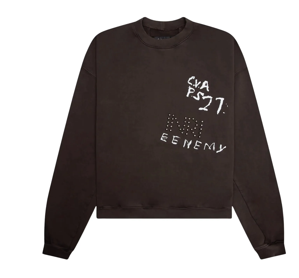 Rivington Roi Rebis 'Monk Brown' Crewneck