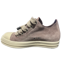Rick Owens 'Grape' Suede Jumbolace Sneakers