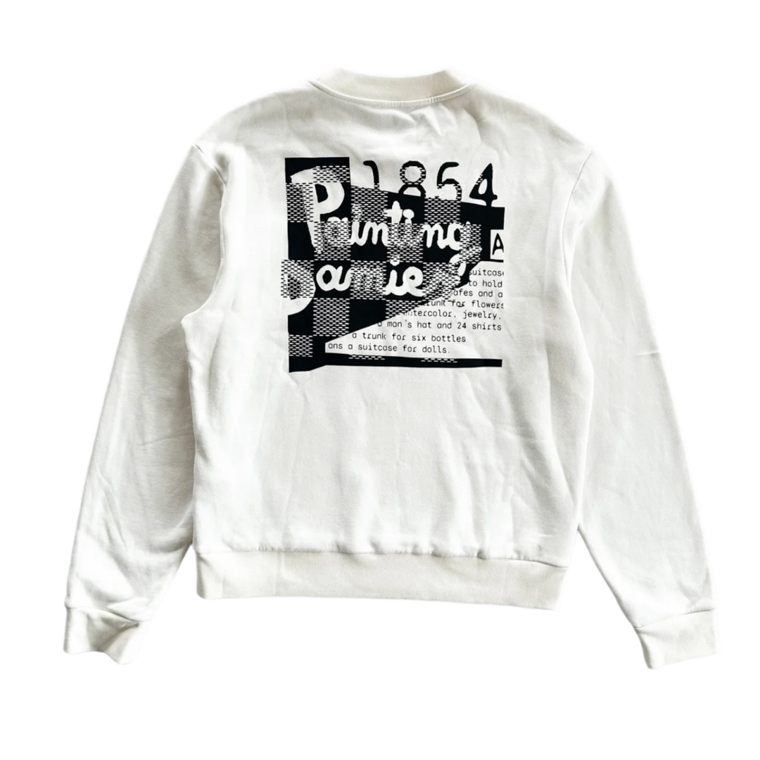 Louis Vuitton 'White' Malietier International Crewneck