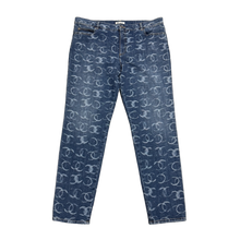 Chanel 'CC Monogram' Blue Jeans