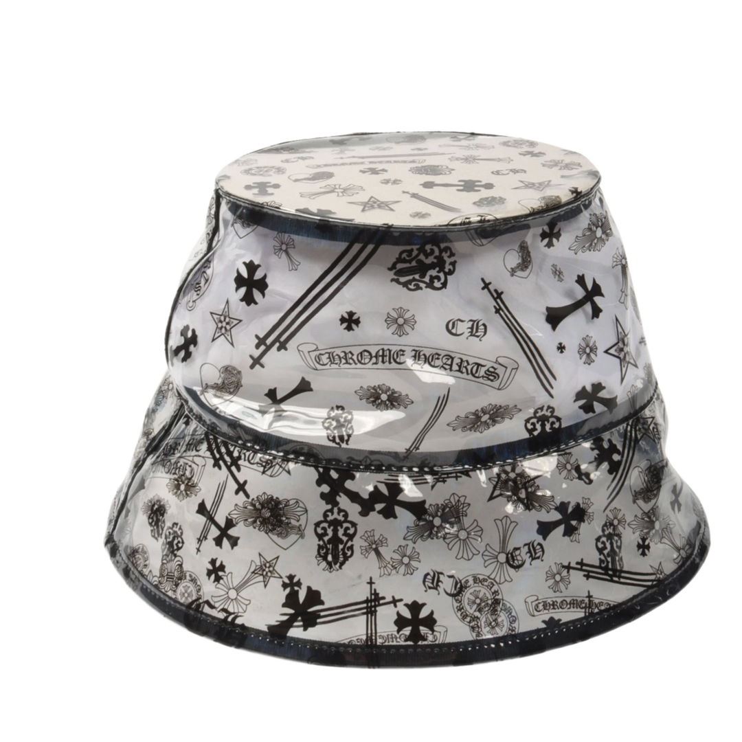 Chrome Hearts 'Clear' PVC Motif Bucket Hat