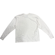 Yoshiokubo 'White' Slogan Print Longsleeve Tee