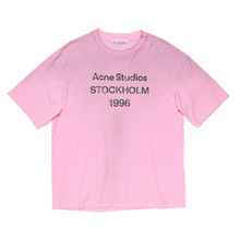 Acne Studios 'Cotton Candy Pink' Sprayed Logo Tee