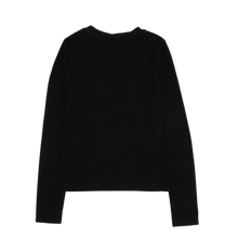 Chrome Hearts Women's 'Black' Bad Seed Ribbed Longsleeve Shirt