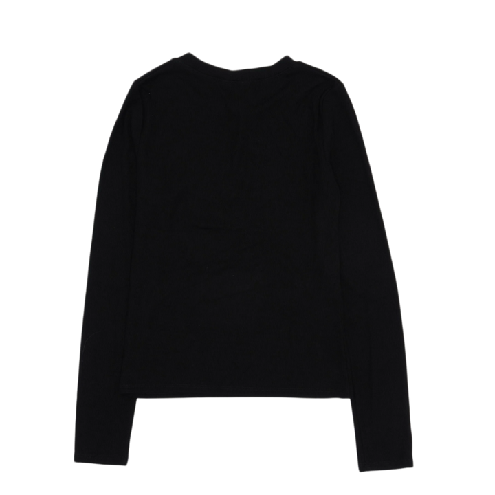 Chrome Hearts Women's 'Black' Bad Seed Ribbed Longsleeve Shirt