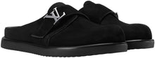 Louis Vuitton 'Black Suede' Easy Mule