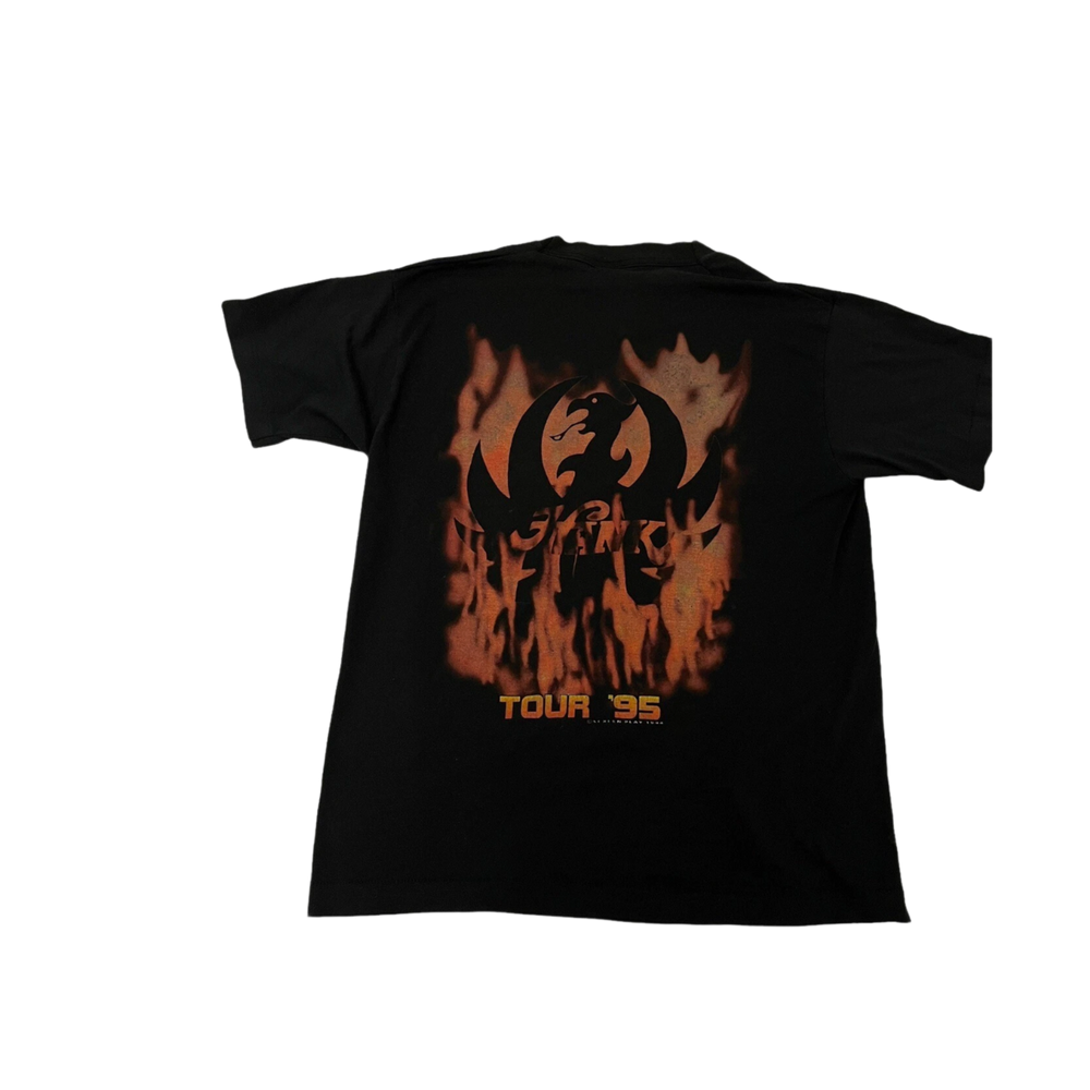 Hank Williams Jr. 'Black' Iron Horse Vintage Tee