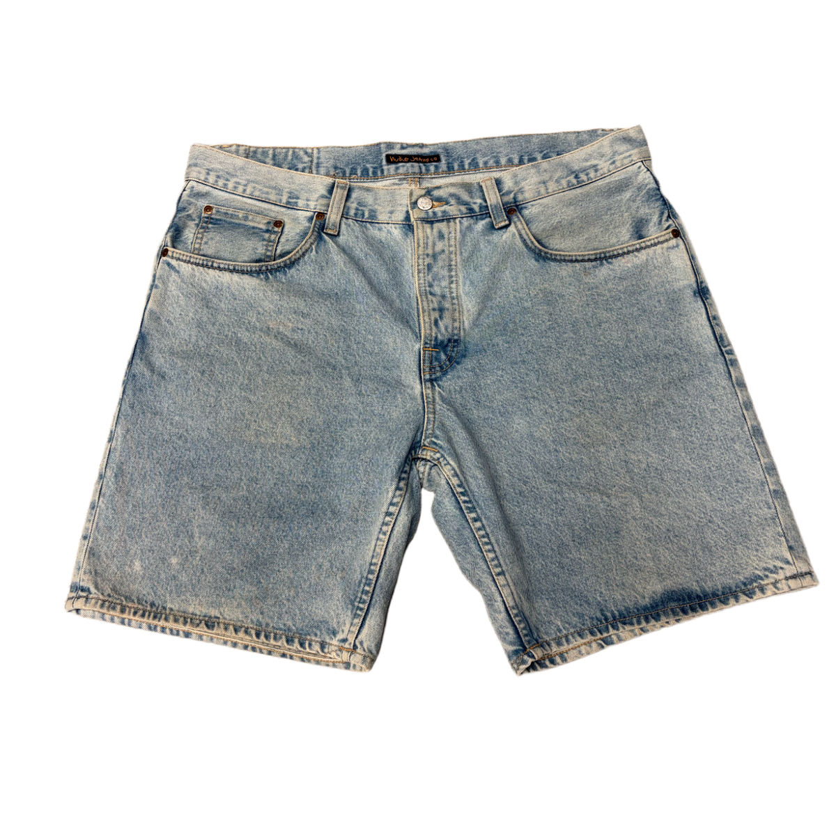 Nudie Jeans Co 'Sunny Blues' Denim Seth Shorts