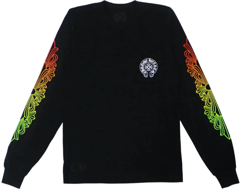Chrome Hearts 'Gradient Made in Hollywood' Longsleeve Tee