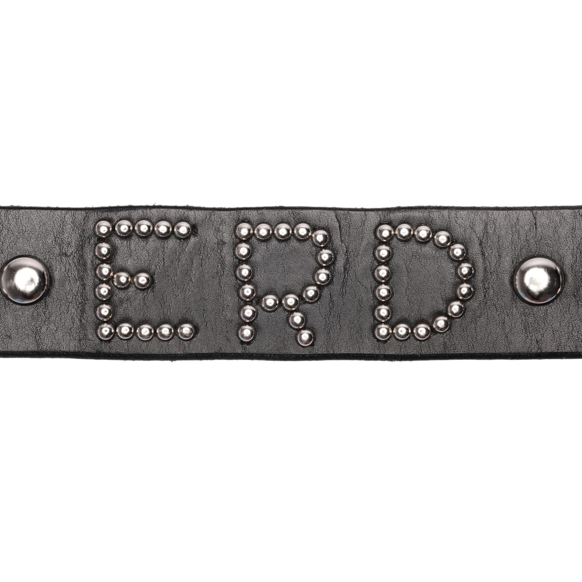 Enfants Riches Déprimés 'ERD Studded' Black Leather Belt