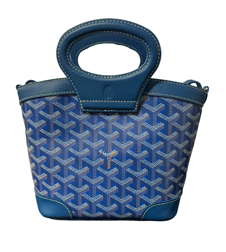 Goyard 'Blue' Beluga Mini Bag