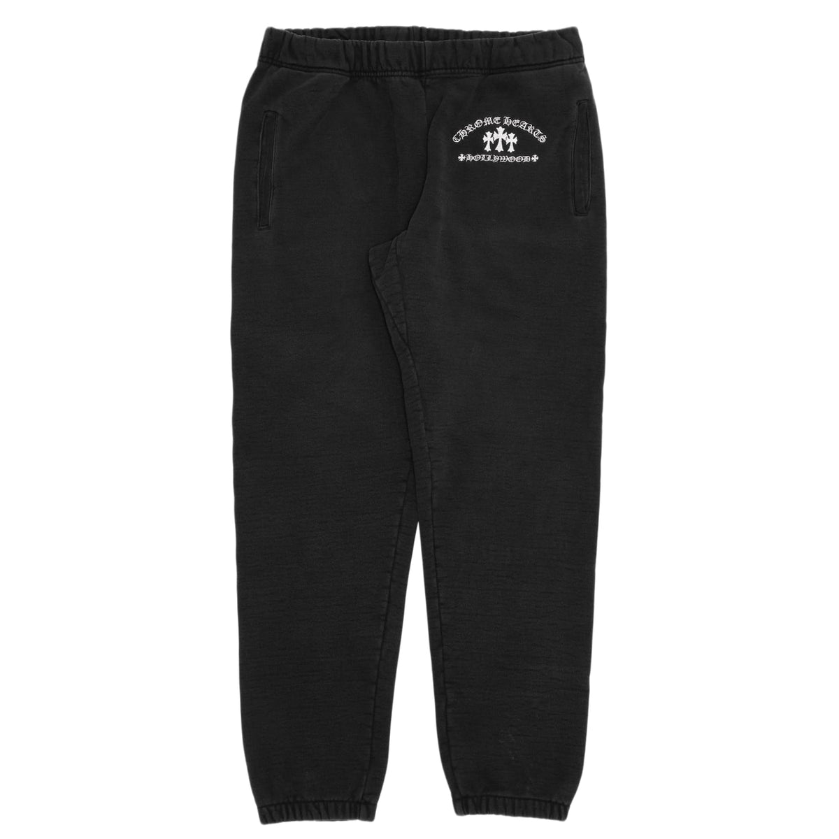 Chrome Hearts 'King Taco' Embroidered Black Sweatpants