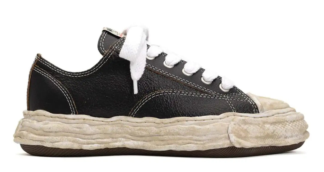 Maison Mihara Yasuhiro 'Black' Dyed Sole Peterson 23 Low Sneakers