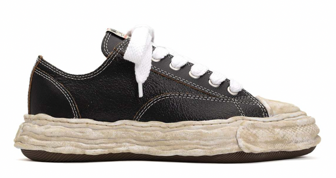 Maison Mihara Yasuhiro 'Black' Dyed Sole Peterson 23 Low Sneakers