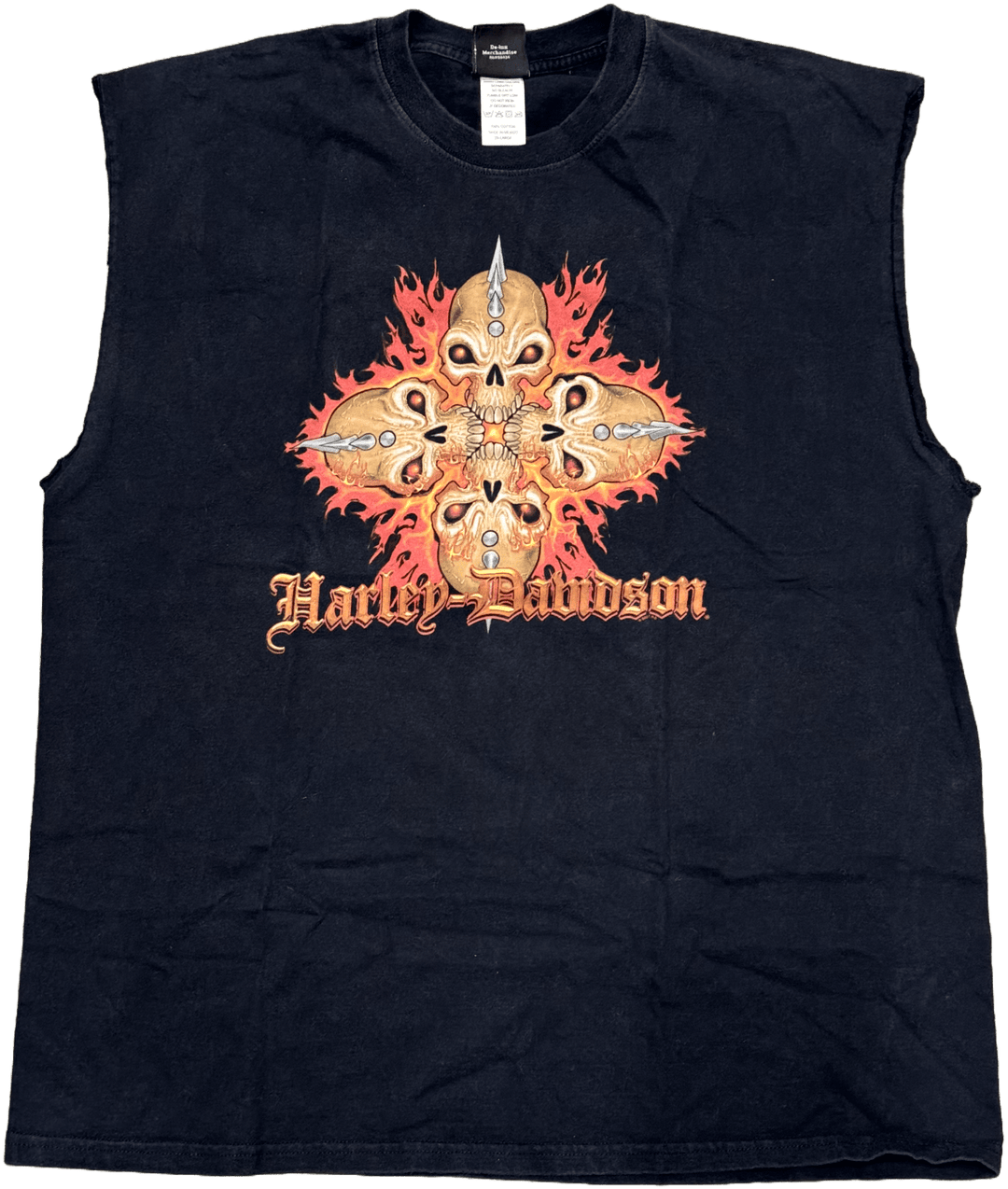 Harley Davidson 'South Dakota' Vintage Sturgis Cutoff Tee